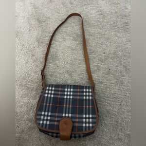 Plaid Crossbody Bag